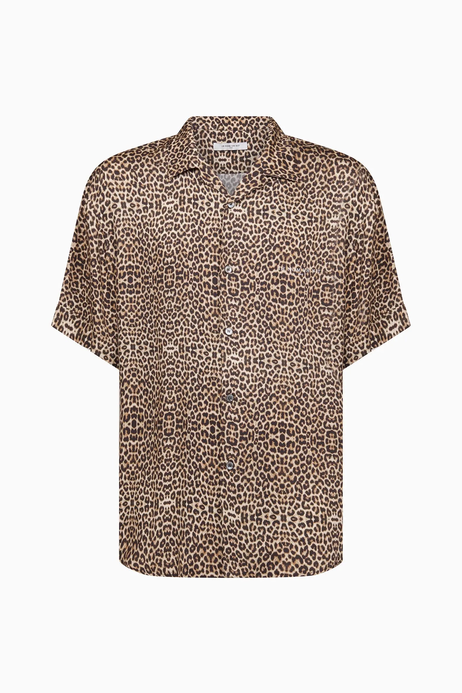 Leopard Print Bowling Shirt Ih Nom Uh Nit.