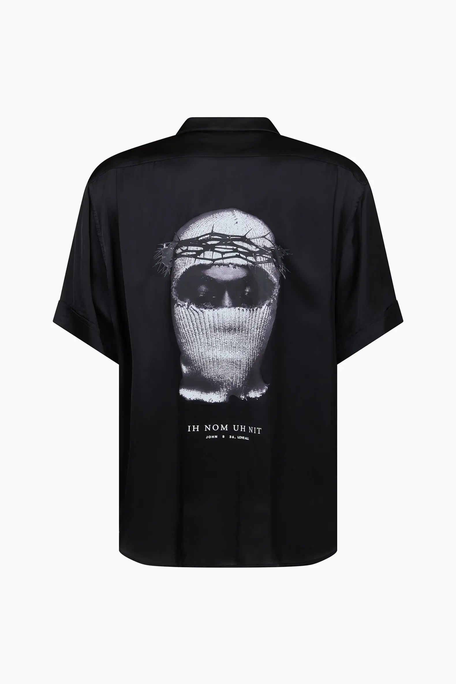 Crowned Mask Bowling Shirt Ih Nom Uh Nit.