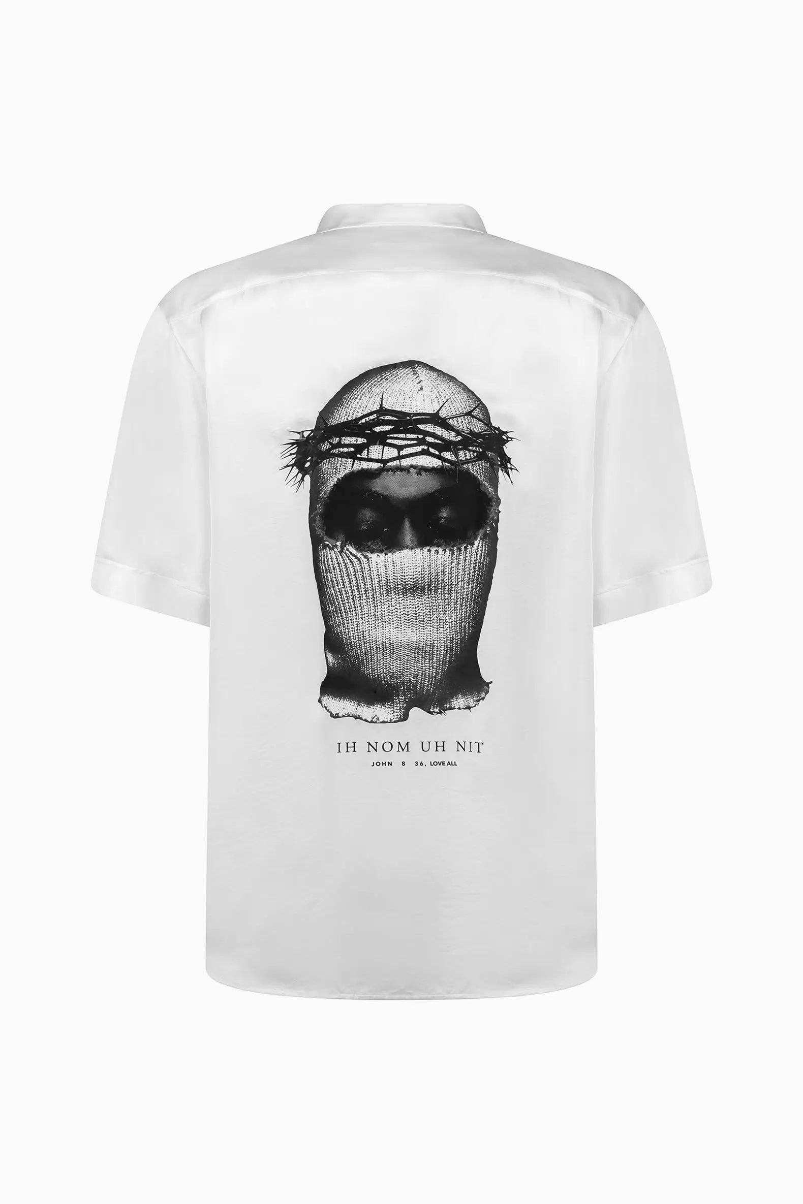 Crowned Mask Bowling Shirt Ih Nom Uh Nit.