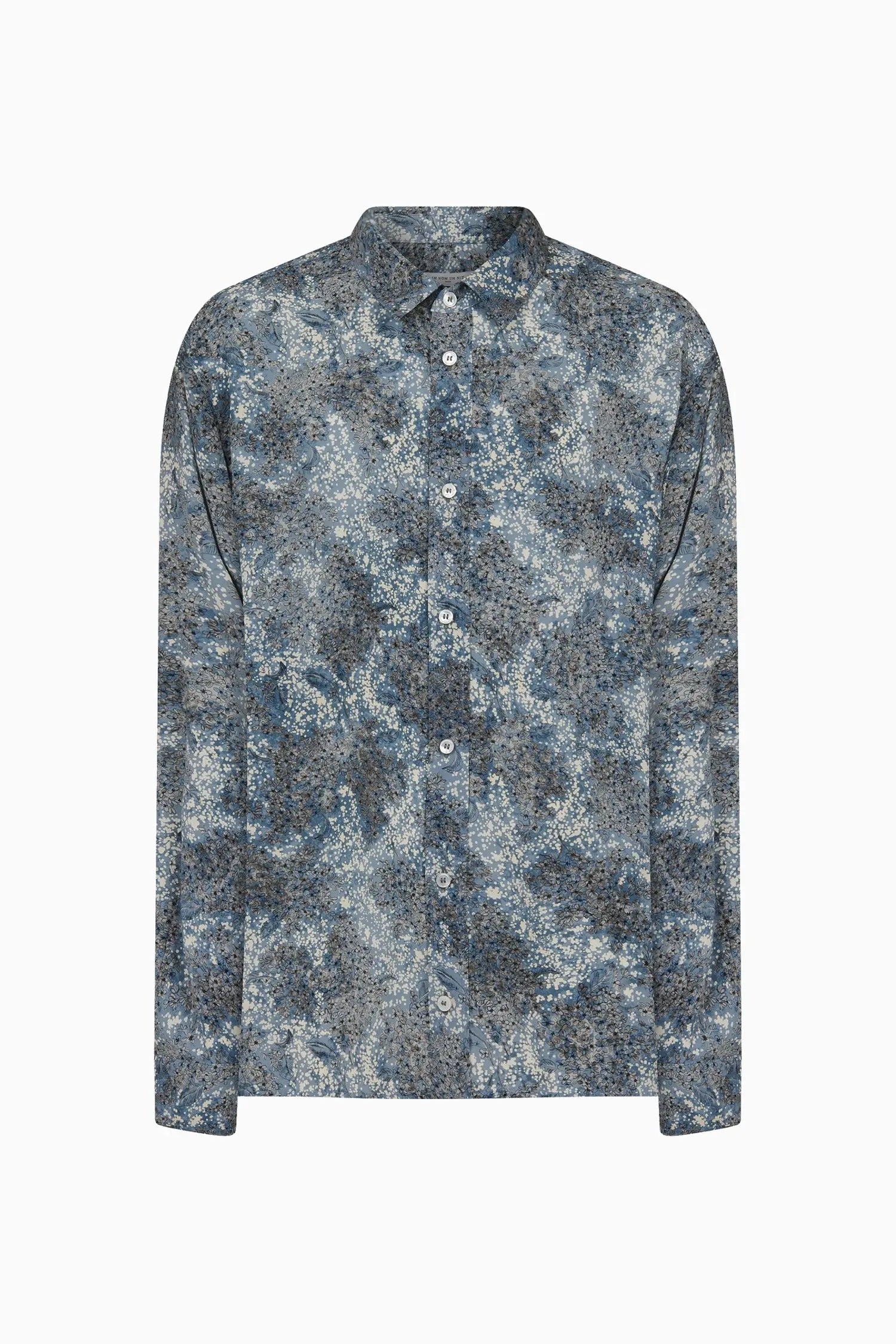 MICROFLORAL DESIGN SHIRT Ih Nom Uh Nit.