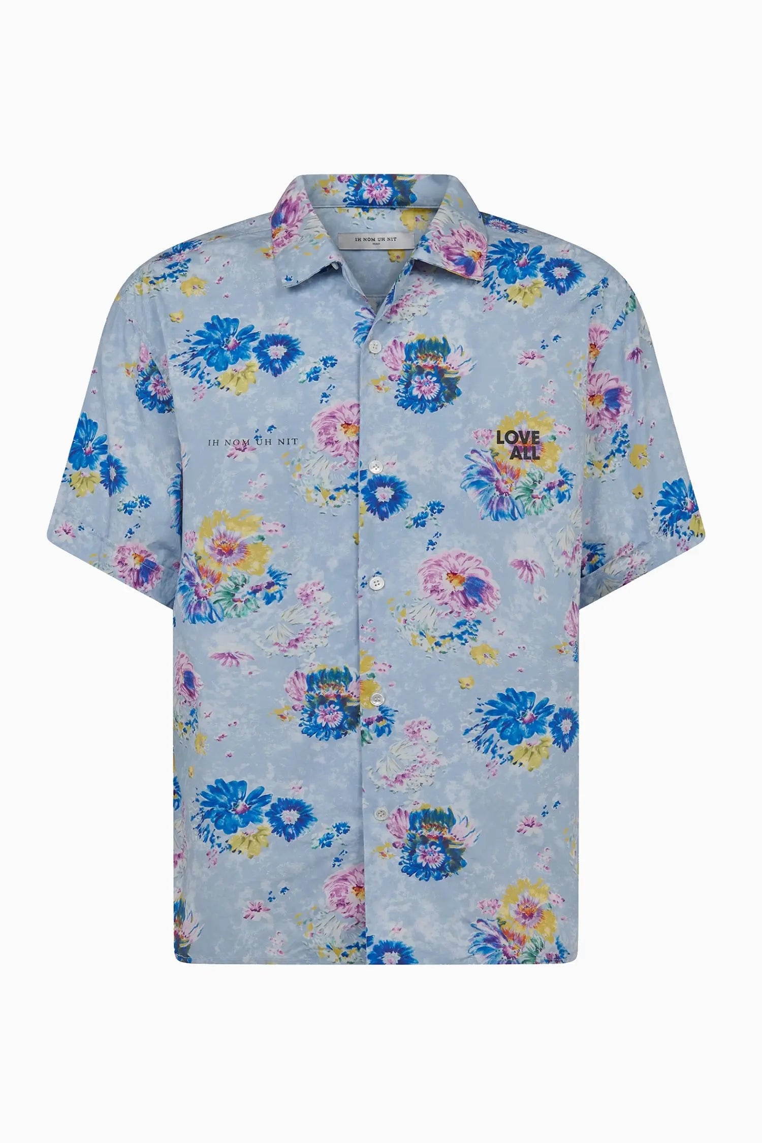 BOWLING SHIRT WITH MACROFLORAL PRINT Ih Nom Uh Nit.