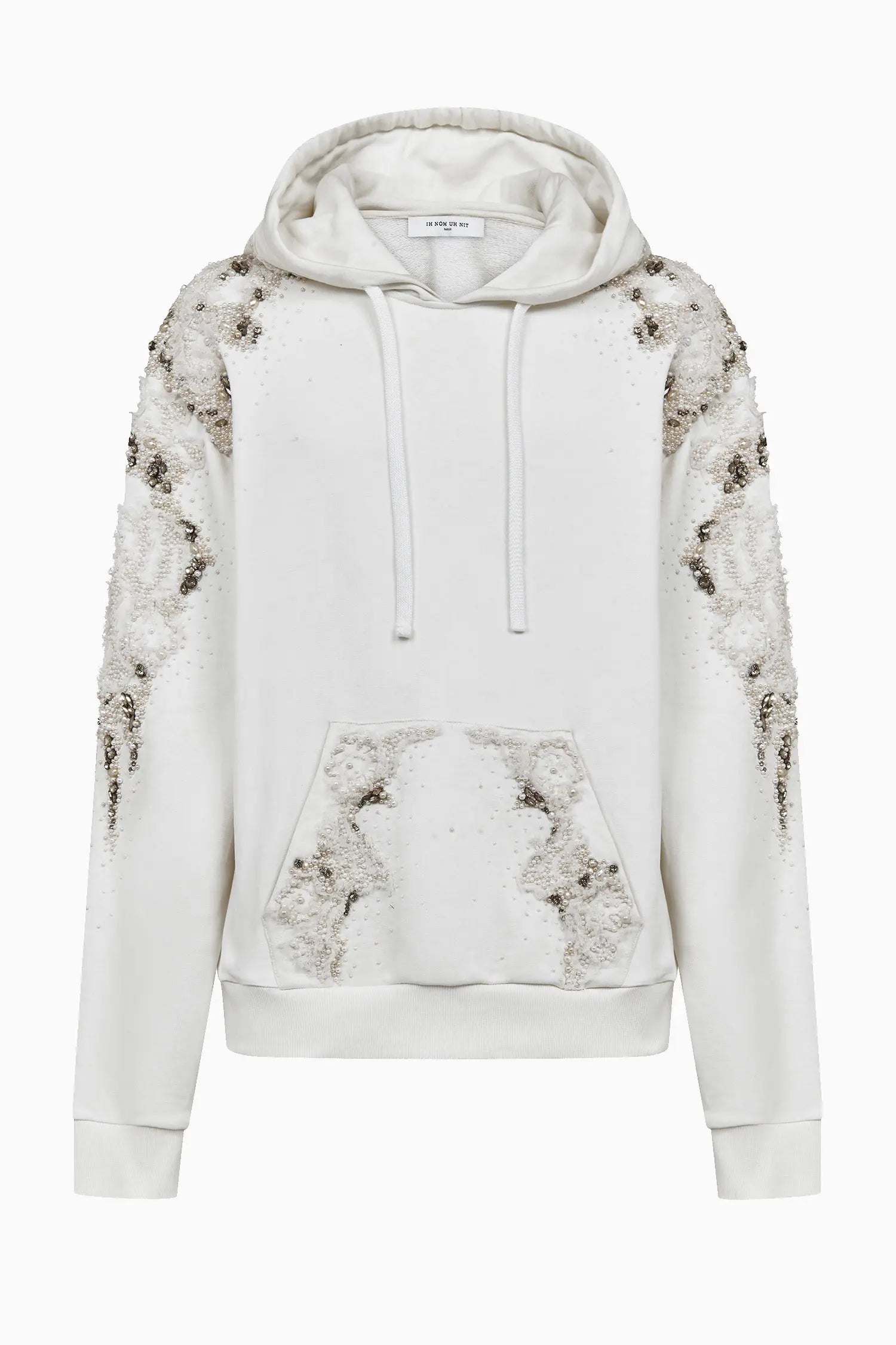 Embroidered hoodie Ih Nom Uh Nit.