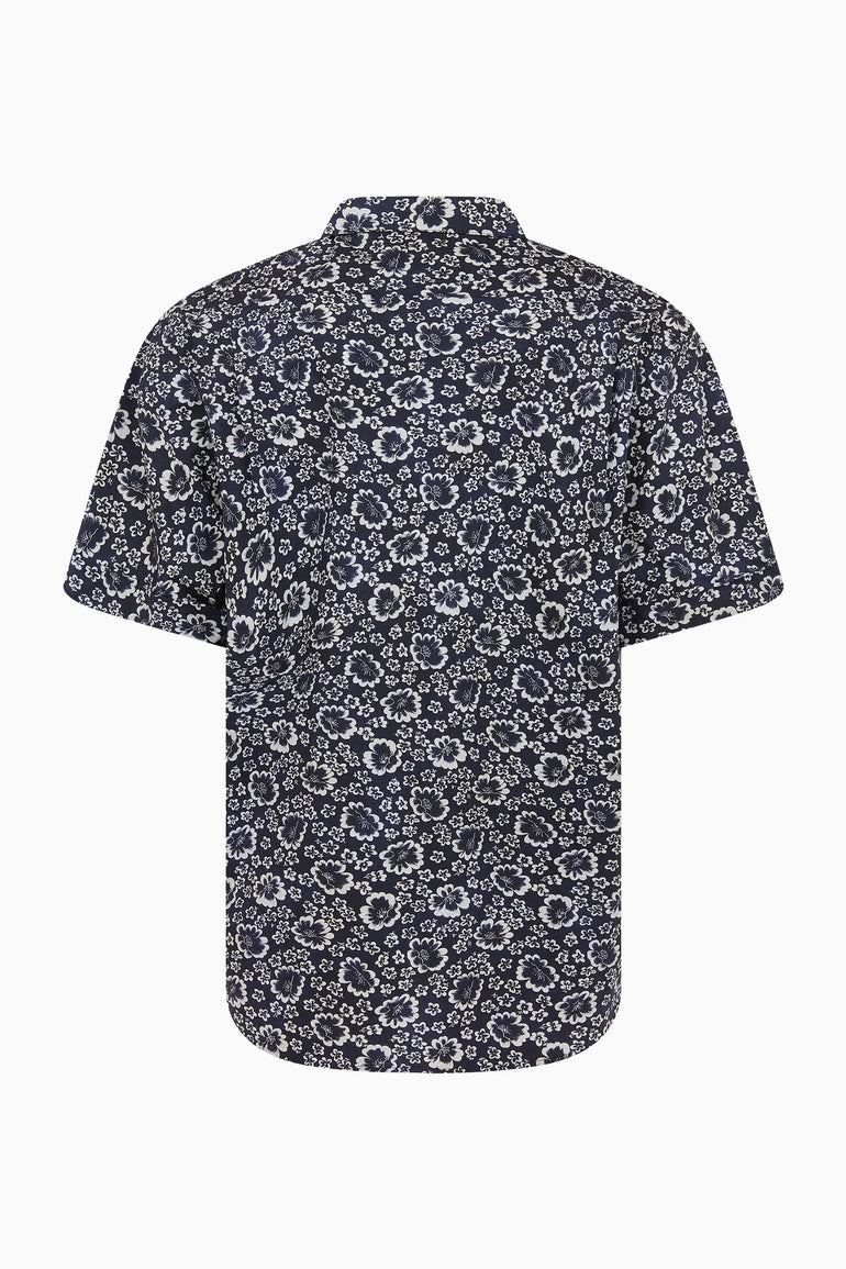 BOWLING SHIRT WITH MACROFLORAL DESIGN Ih Nom Uh Nit.