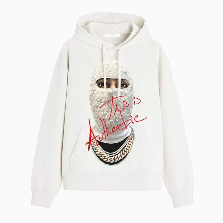 Hoodie mask authentic with logo IH NOM UH NIT IH NOM UH NIT sweater.