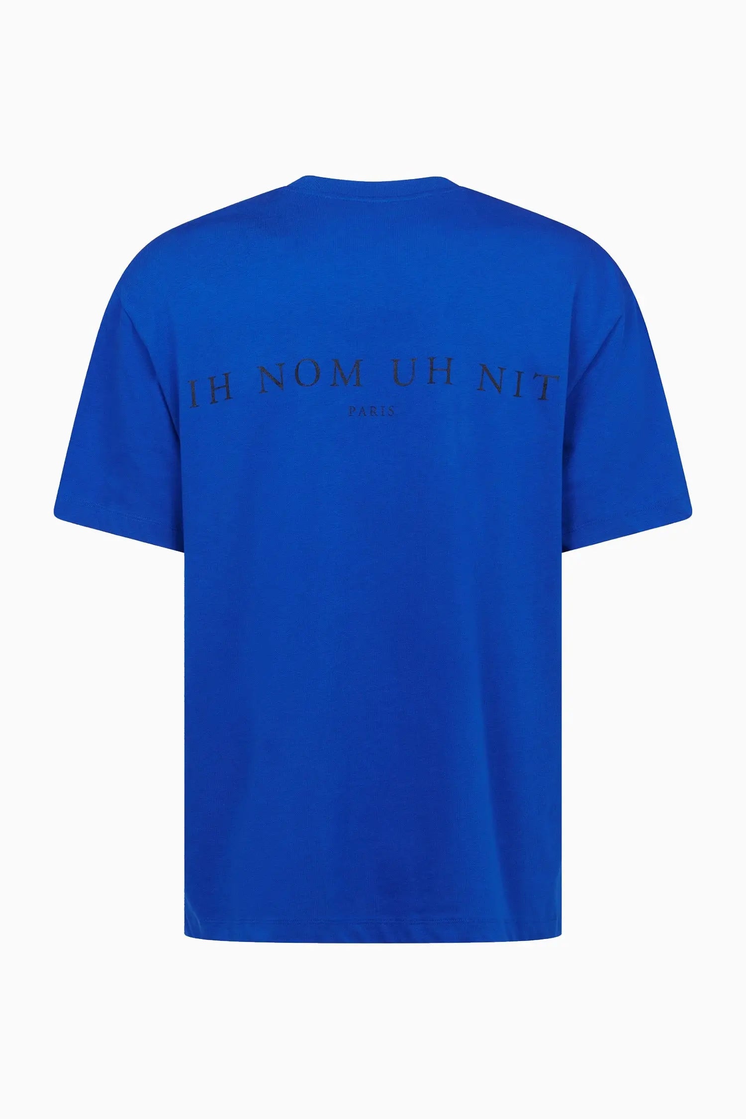 T-shirt with mask20 blue Ih Nom Uh Nit.
