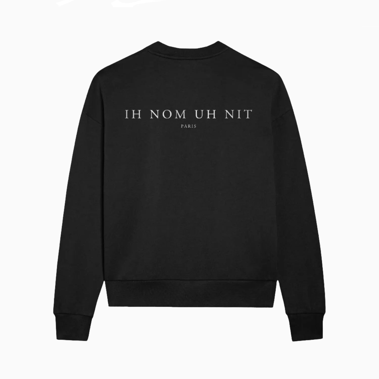 "This is authentic" CREWNECK with mask Ih Nom Uh Nit.