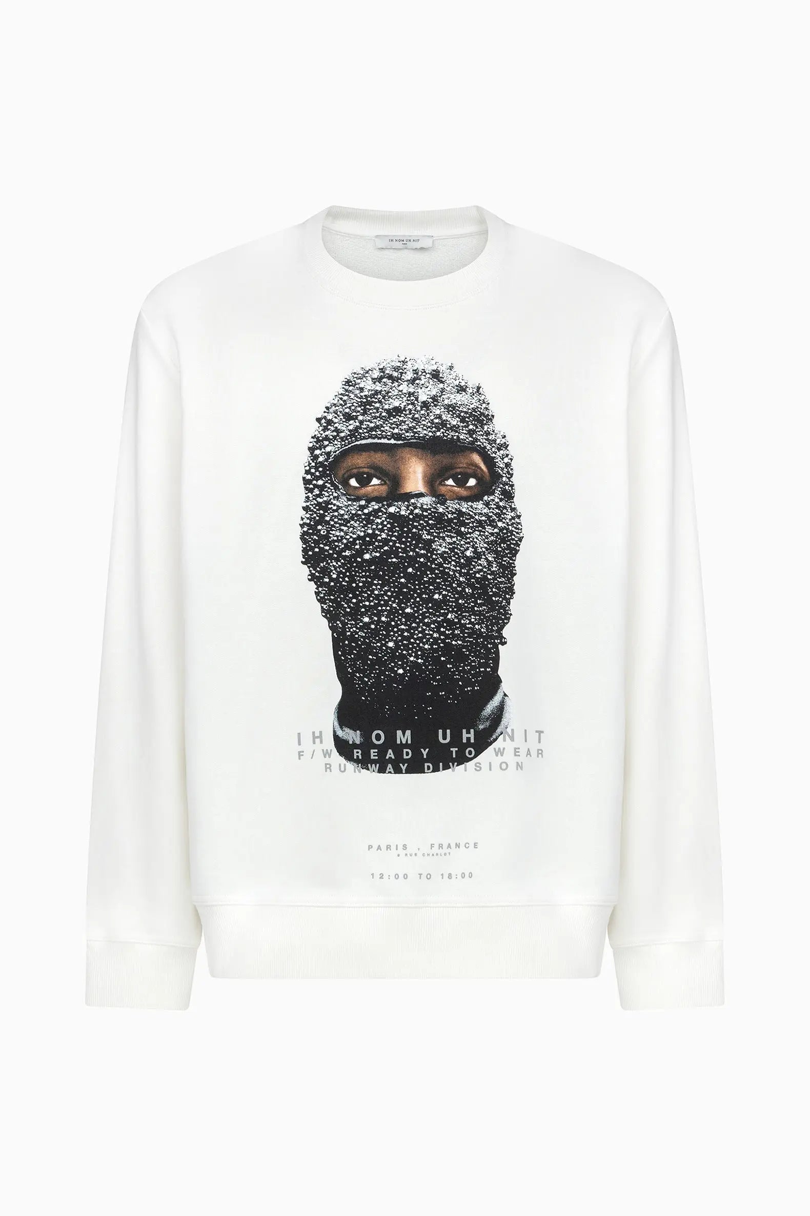 CREWNECK BLACK MASK Ih Nom Uh Nit.