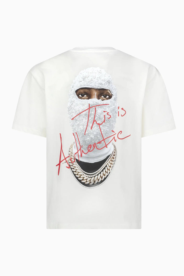 This is authentic with MASK on back IH NOM UH NIT.