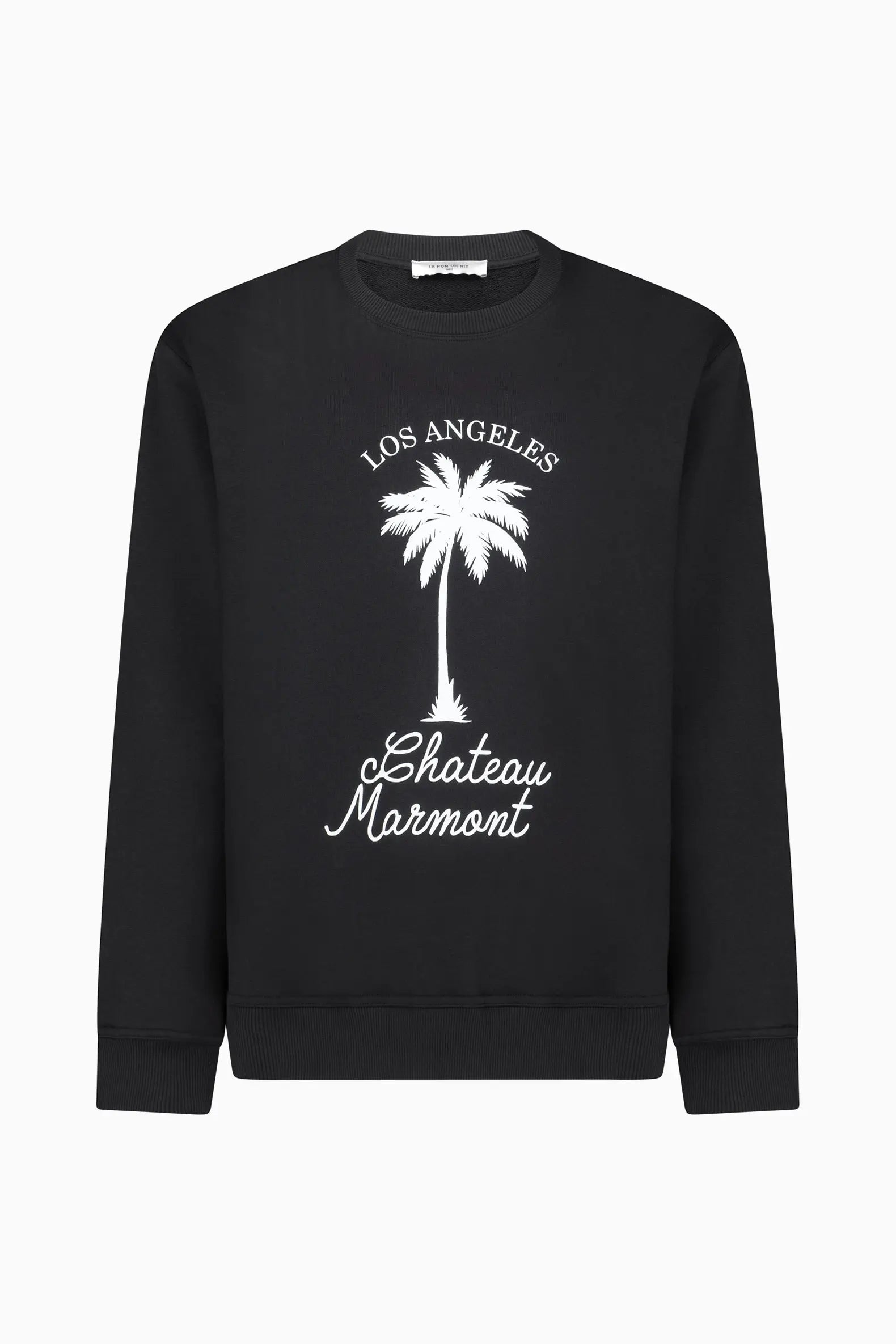 CREWNECK PALM PRINT Ih Nom Uh Nit.
