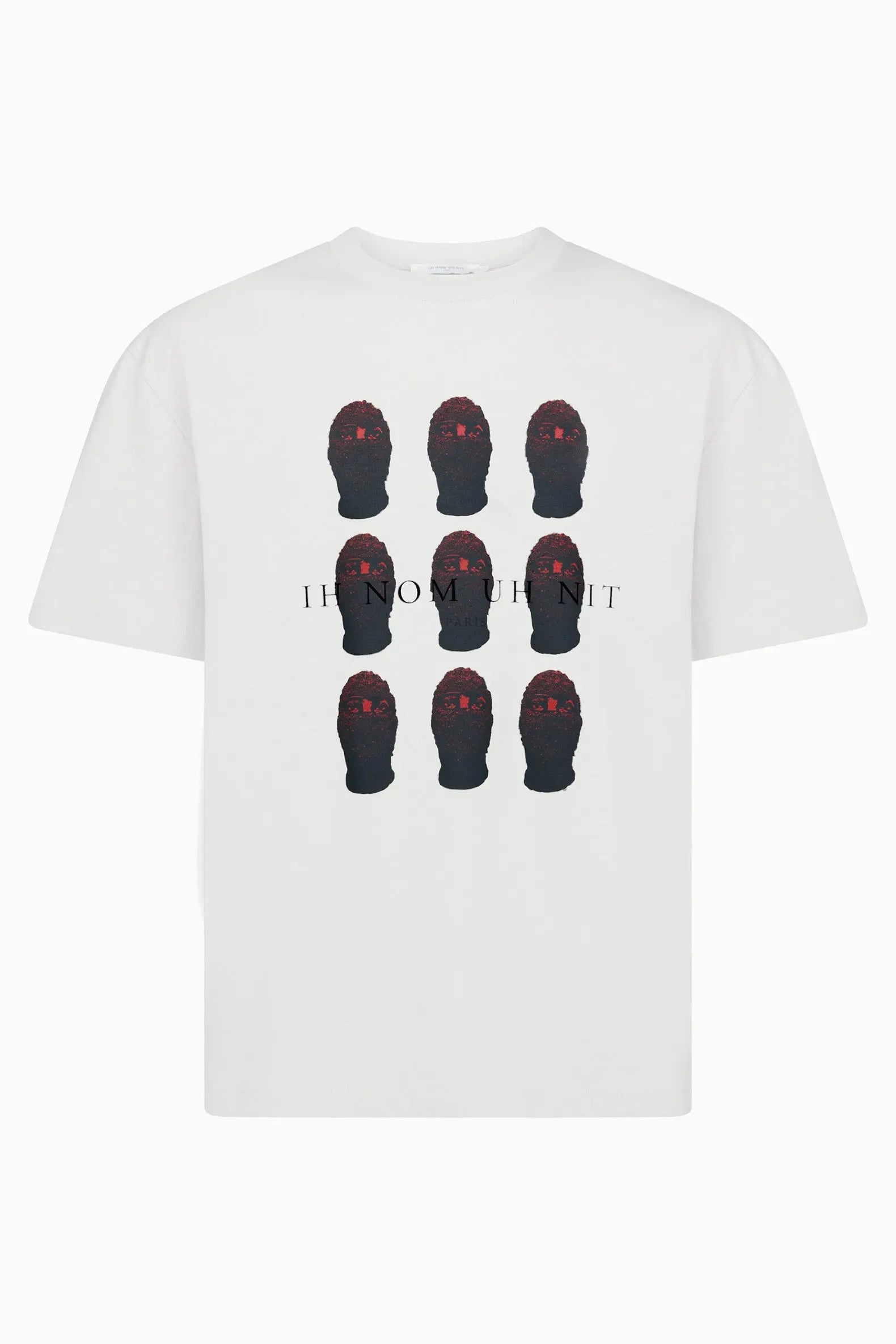 RED MASK T-SHIRT PRINT Ih Nom Uh Nit.