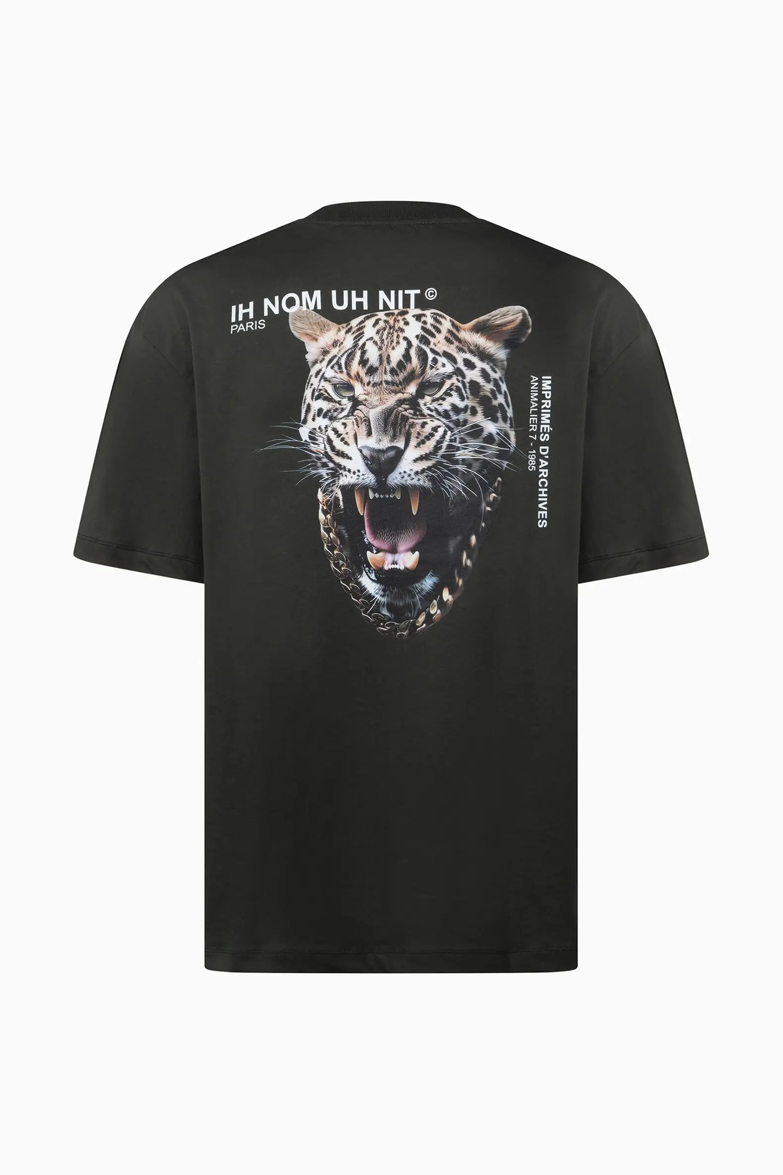 Leopard Graphic T-Shirt Ih Nom Uh Nit.