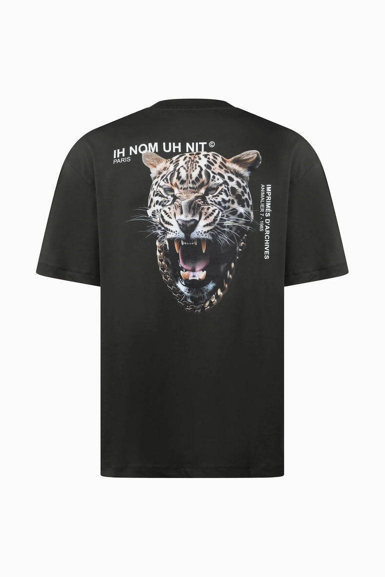 Leopard Graphic T-Shirt Ih Nom Uh Nit.