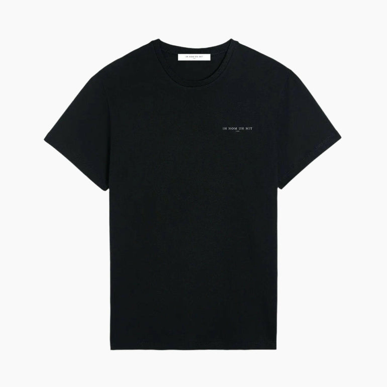 T-shirt Black Pearl Roses with logo IH NOM UH NIT.